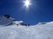 Zonneschijn in Saas-Fee