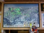 Gedetailleerd pisteplan met statusweergave