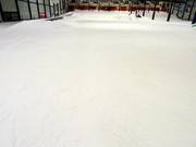 Geprepareerde piste in het Montana Snowcenter