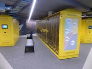 Verzorgd skidepot in het Kaprun Center