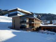 De Penzinghof ligt in Oberndorf direct bij het dalstation.