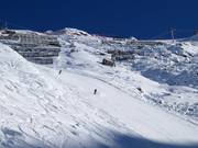 Zeer steile piste Wand