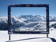 Photopoint in het skigebied Bansko