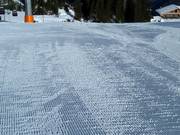 Geprepareerde afdaling in Mellau