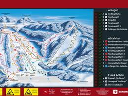 Pistekaart Geißkopf – Bischofsmais