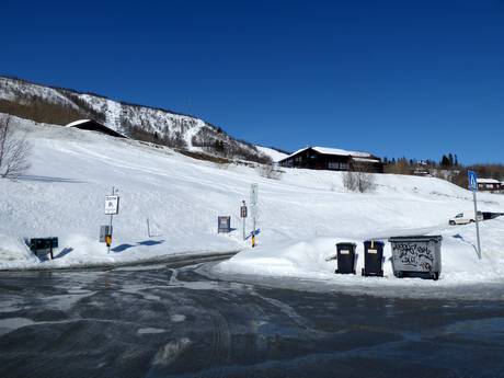 Hallingdal: bereikbaarheid van en parkeermogelijkheden bij de skigebieden – Bereikbaarheid, parkeren Geilo