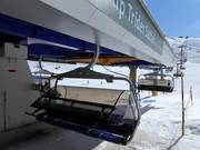 Alp Trider Sattelbahn - 6-persoons hogesnelheidsstoeltjeslift (koppelbaar) met kap