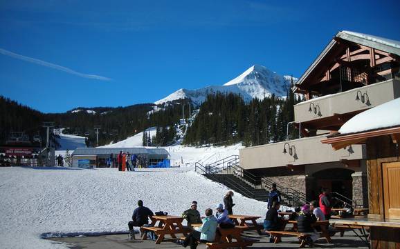 Grootste hoogteverschil in de Madison Range – skigebied Big Sky Resort