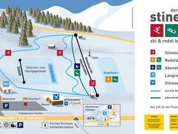 Pistekaart Stinesser Lifte – Fischen i. Allgäu