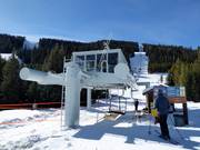 Lone Moose - 3-persoons vaste stoeltjeslift