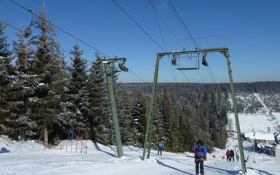Murgtal: beste skiliften – Liften Kaltenbronn