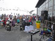 Alpine Café bij het dalstation