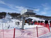 Kläppliften - Sleeplift met T-beugel/Ankerlift