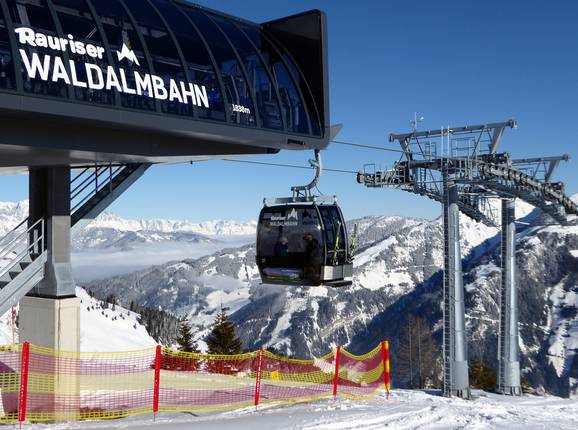 Waldalmbahn - 10-persoons gondel (met 1 kabel)