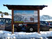 Pistekaart Grasgehren bij de parkeerplaats