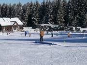 Kleine funpark in het Kinderland