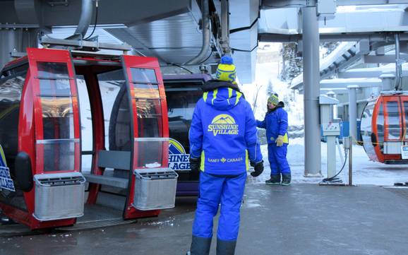 Massive Range: vriendelijkheid van de skigebieden – Vriendelijkheid Banff Sunshine