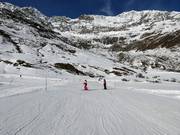 Makkelijke pistes bij de Zeppichllift