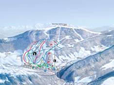 Pistekaart Aillon-le-Jeune