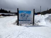 Pistekaart in het skigebied Le Massif de Charlevoix