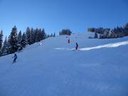 Zwarte piste bij de Krummbach-X-Press