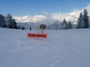 Er wordt gewaarschuwd voor de steile sleeplift