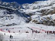 Oefenterrein Murmi Snowpark en oefenhelling Gampenlift