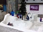 De tubingbaan voor de allerkleinsten