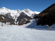 Gemakkelijke piste bij Almboden