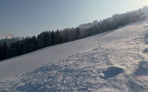 Skigebieden voor gevorderden en off-piste skiërs Loferer en Leoganger Steinbergen – Gevorderden, off-piste skiërs Buchensteinwand (Pillersee) – St. Ulrich am Pillersee/St. Jakob in Haus/Hochfilzen