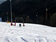 Südhanglift - Sleeplift met T-beugel/Ankerlift