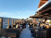 Geniet van de zonsondergang in de Wiesenalm