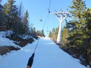 Fjellheisen - Sleeplift met T-beugel/Ankerlift