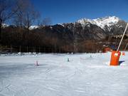 Oefenpiste met transportband in Cerler 1500