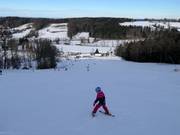 Piste bij de sleeplift