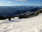 Diepsneeuwsporen op de Brauneck