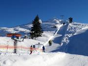 Sattelkopf - Sleeplift met T-beugel/Ankerlift