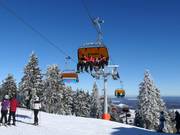 CineStar Express - 4-persoons hogesnelheidsstoeltjeslift (koppelbaar) met kap
