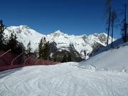 Makkelijke familiepiste bij de Panorama gondelbaan