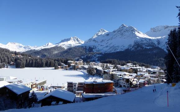 Churwaldnertal: accomodatieaanbod van de skigebieden – Accommodatieaanbod Arosa Lenzerheide