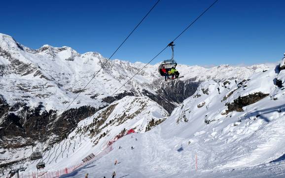 Hoogste skigebied in het Passeiertal – skigebied Pfelders (Moos in Passeier)
