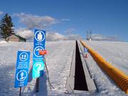 De transportband is ideaal voor kinderen