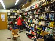 De skiverhuur voor beginners