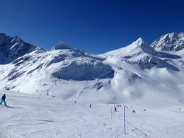 Skigebied bij Wiesen