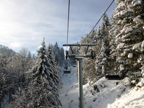 Skiliften Ammergauer Alpen – Liften Kolbensattel – Oberammergau