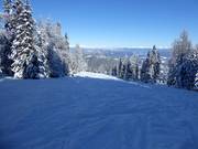 Skiroute op de Grebenzen Höhe