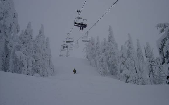 Grootste skigebied in de Cascade Range – skigebied Mt. Bachelor