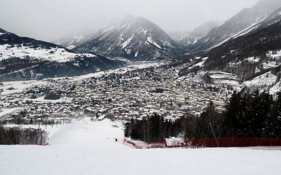 Grootste hoogteverschil in het Alta Valtellina – skigebied Bormio – Cima Bianca