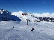 Piste bij de Weißspitzbahn