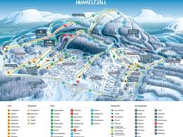 Pistekaart Idre Himmelfjäll